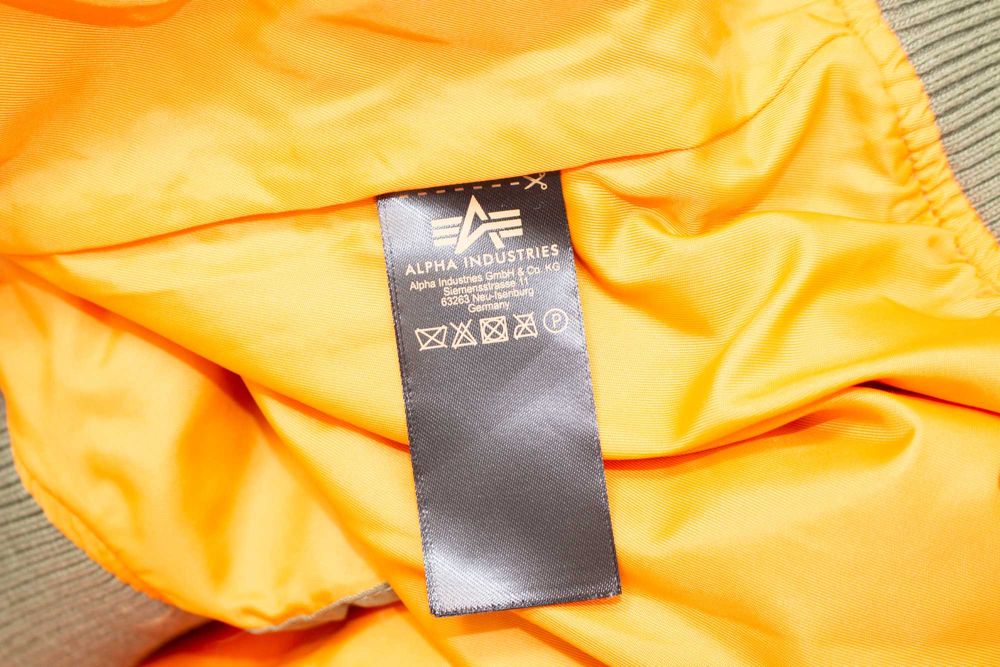Alpha Industries MA-1 оригинално мъжко яке в зелено S