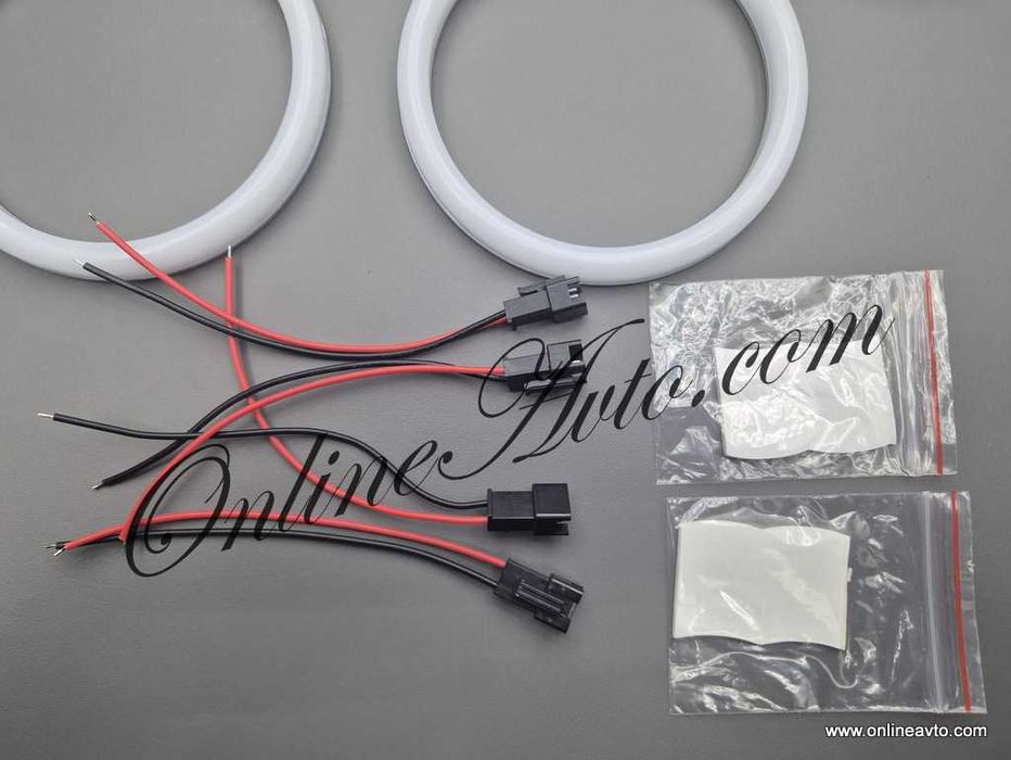 Cotton LED Angel Eyes-Ангелски очи BMW E60,Е61,E46,E90,Е91,E39,Е53,Е36,E38 Lite Bar Strong LED