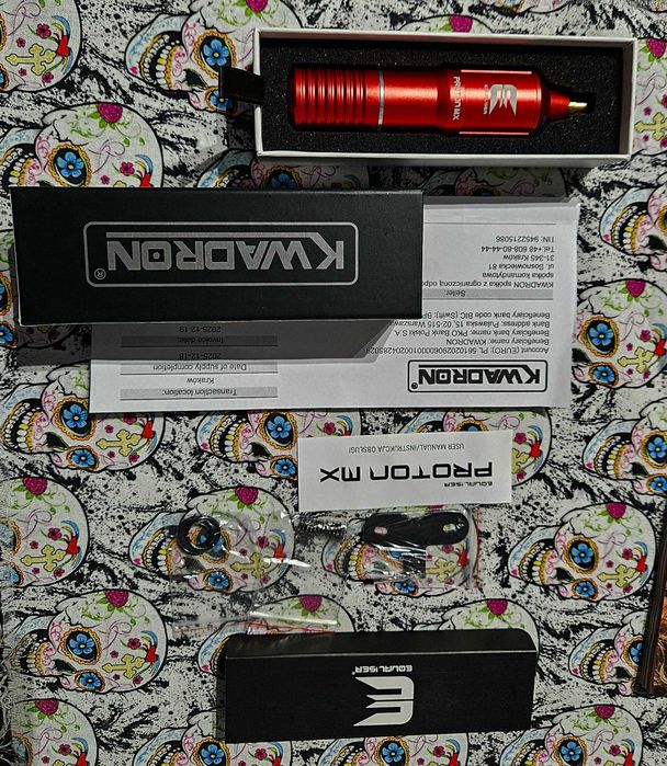 Kwadron Tattoo Equaliser Proton MX 3.5 mm rosu plus un CADOU