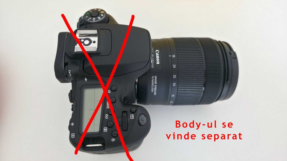 Obiectiv Canon EF-S 18-135mm f/3.5-5.6 IS Nano USM – stare foarte bună
