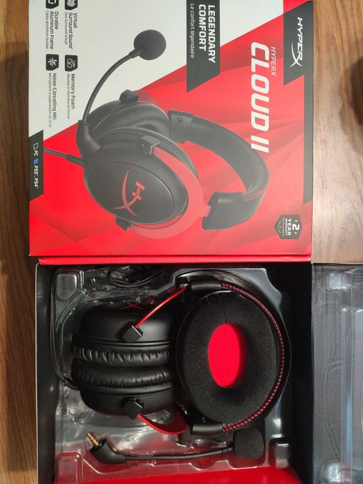 HyperX Cloud II игровые наушники 7.1 с микрофоном
