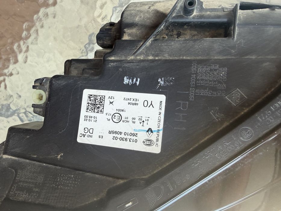 Far dreapta renault captur 2