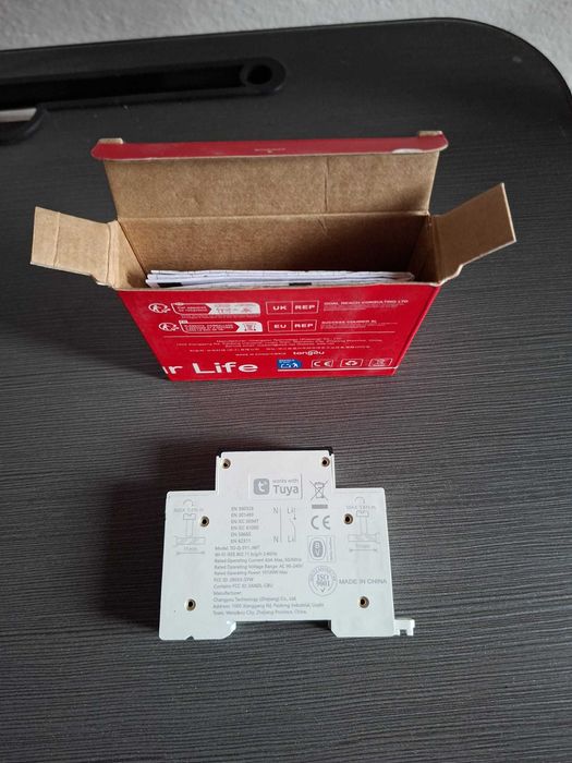 Нов смарт автоматичен прекъсвач Tongou 63A Wi-Fi