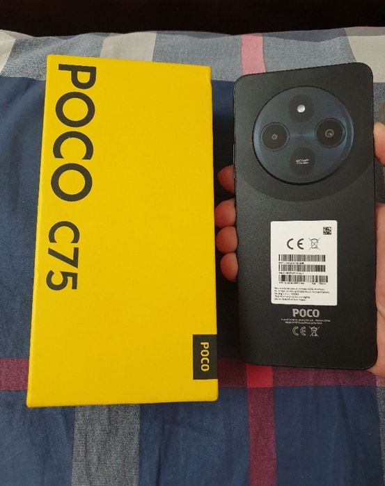 Xiaomi Poco C75 8+8/256GB Black Igravoy Karobka Holati Ideal Otlichni