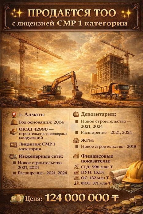 Продам СМР 1 категорий