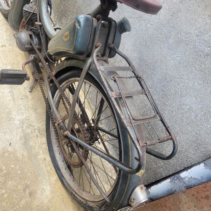 Моторче с педали от 50-те години цюндап