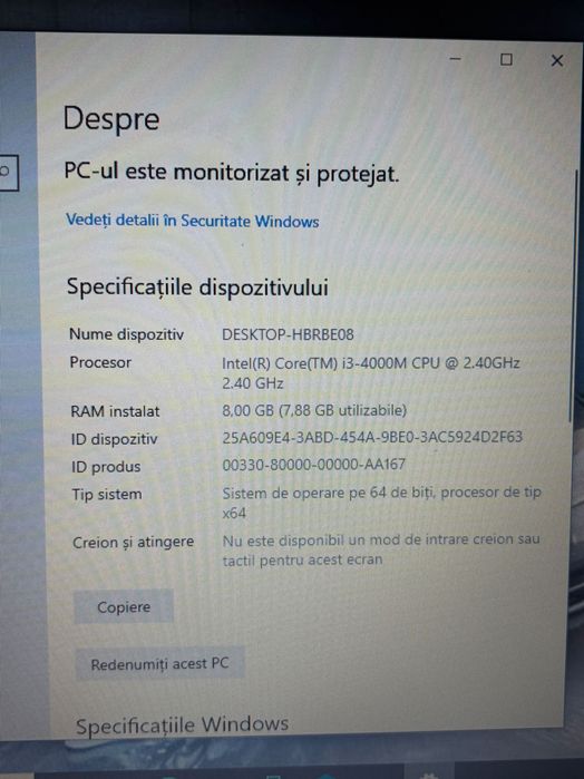 Vând laptop HP 400 lei