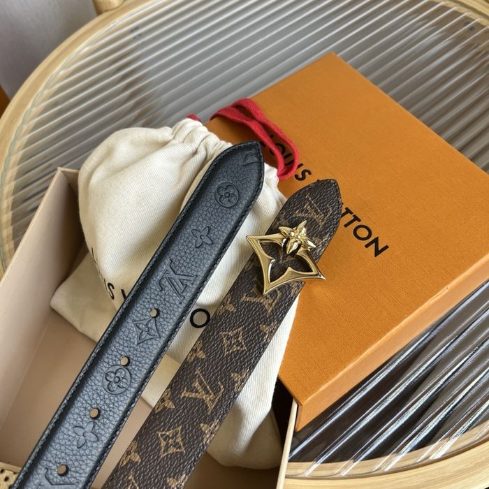 LV дамски двулицев колан от естествена телешка кожа New Season