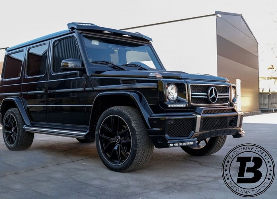 Prelungire Bara Fata compatibila cu Mercedes G Class W463 B Design