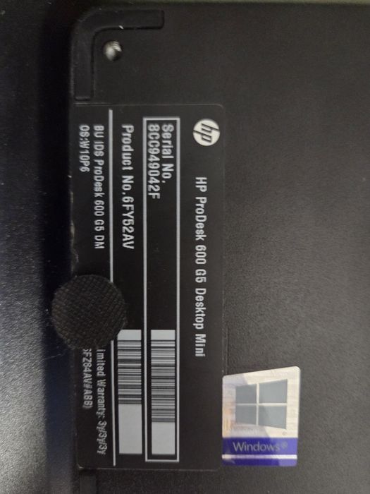 Промоция!!! Лот 6 броя мини pc, 4бр hp prodesk и 2бр Lenovo think cent