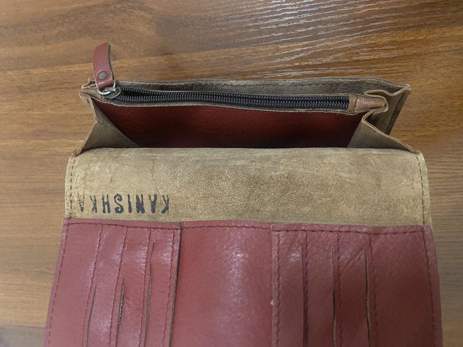 Кошелек из натуральной кожи Kanishka