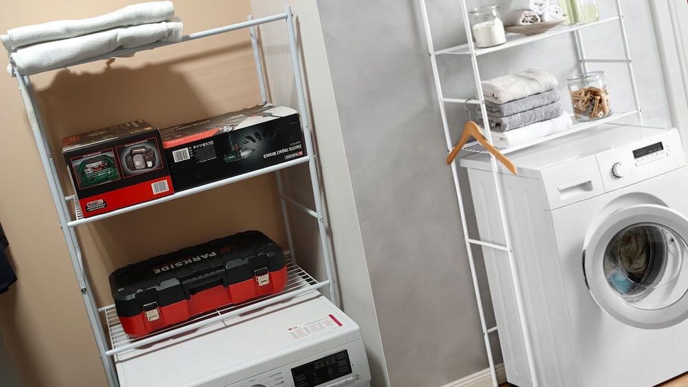 Depozitare peste masina de spalat