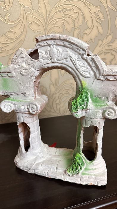 Античные колонны для аквариума (декор, 30×20 см)