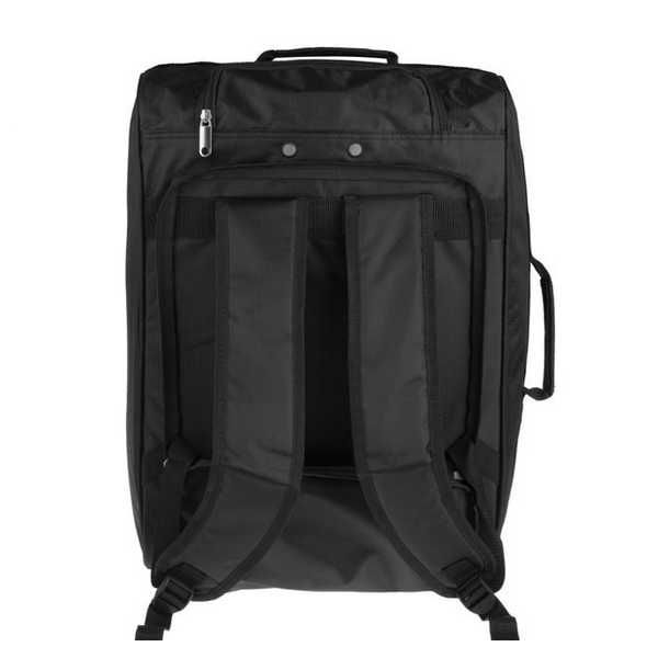 Куфар-Раница с колелца, 27л., Черен