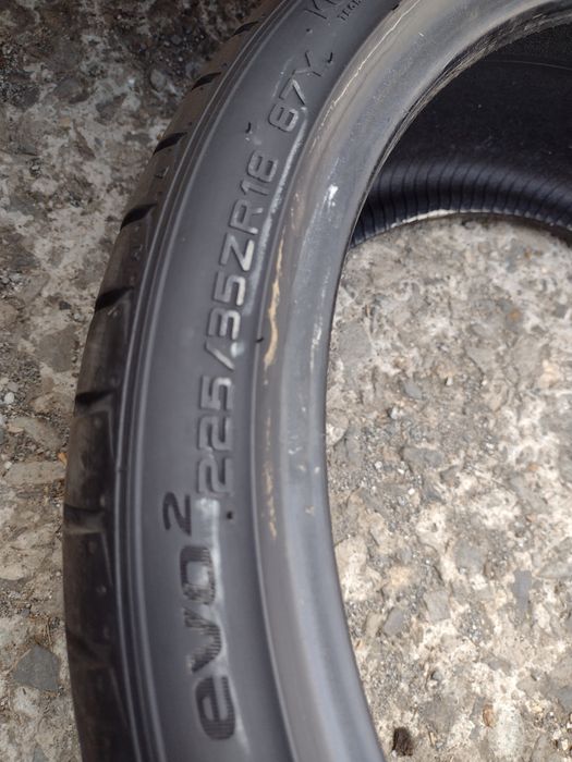 Топ състояние 4бр.225/35/18 Hankook S1 Evo 2 dot1218
