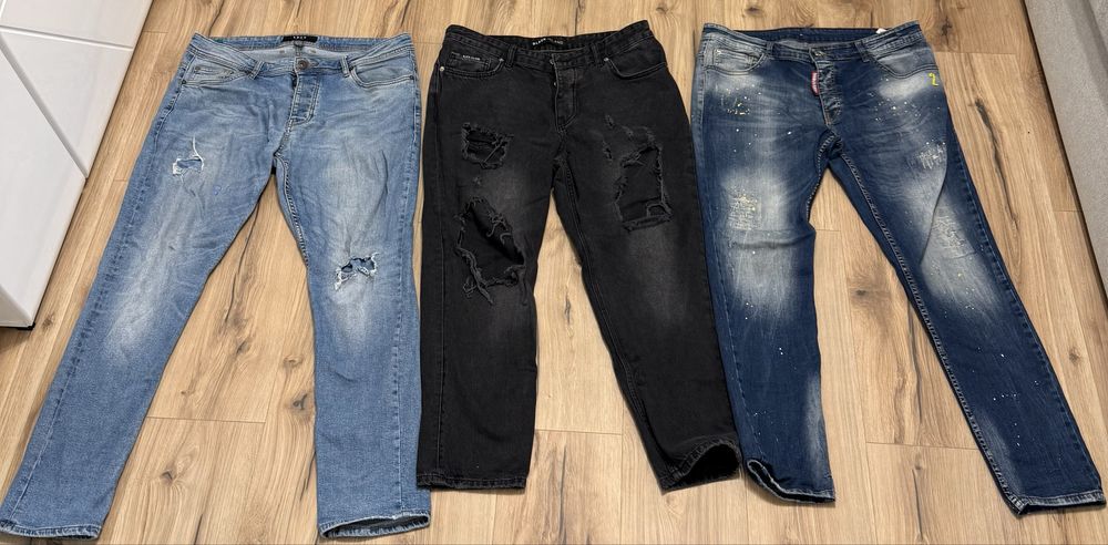 Мъжки дънки – Zara / Pause / Dsquared