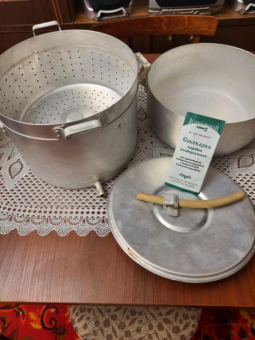 Алюминиевая  соковарка