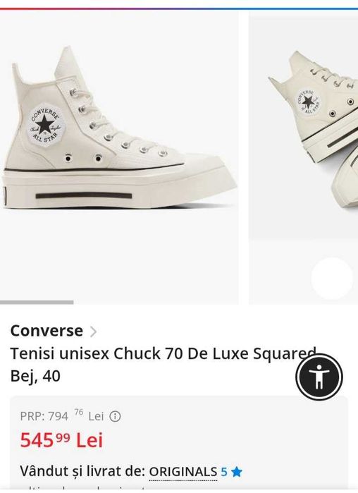Converse Chuck 70 deluxe squared