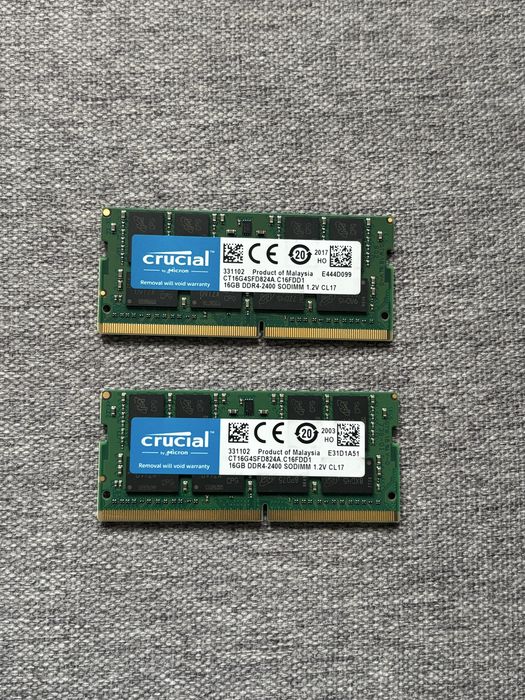 Memorie DDR4 Crucial 2x16Gb (32Gb)