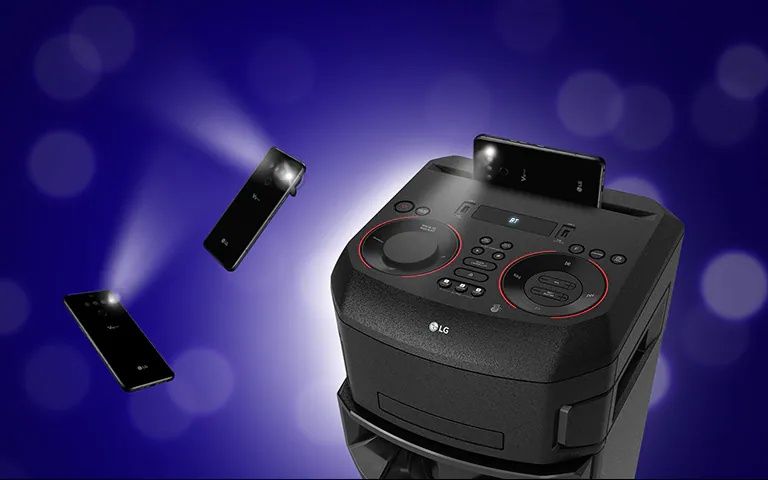 Аудиосистемы LG XBOOM ON 7 / 9 bluetooth караоке