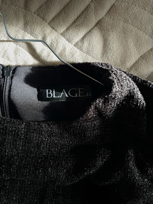 Черное теплое платье от BLAGE