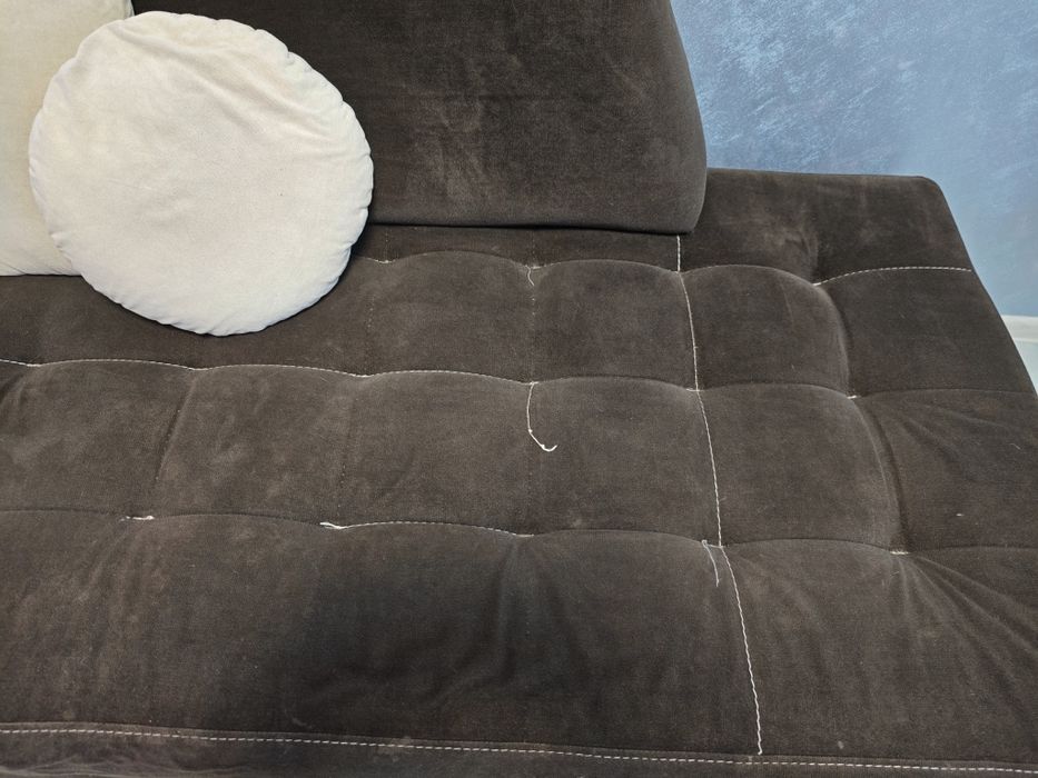 Ъглов диван с функция за сън