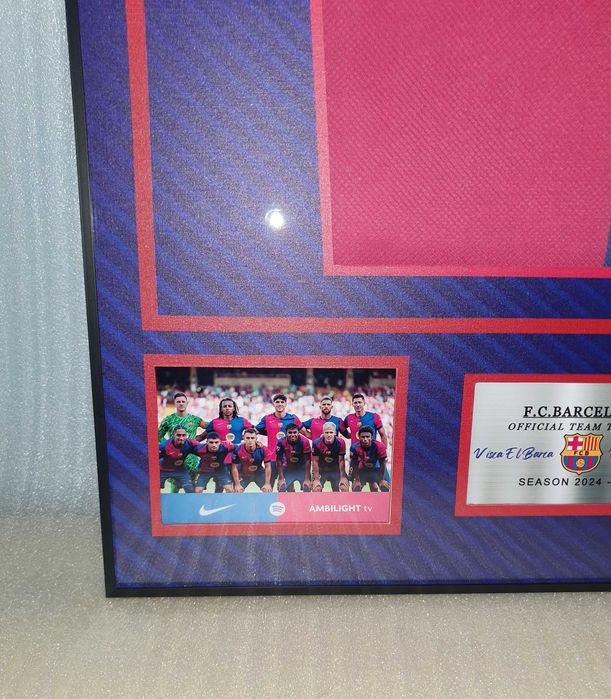 2024/25 Форма Барселоны в рамке (BarcaT-shirt in frame)в наличии 1 шт.