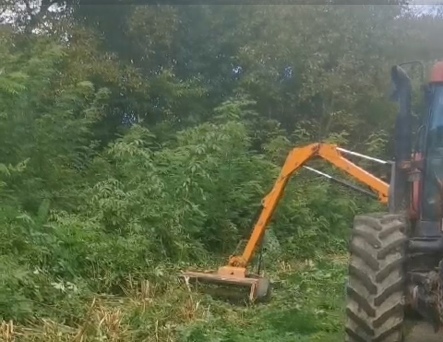 Freză cu braț orsi tocător + foarfecă