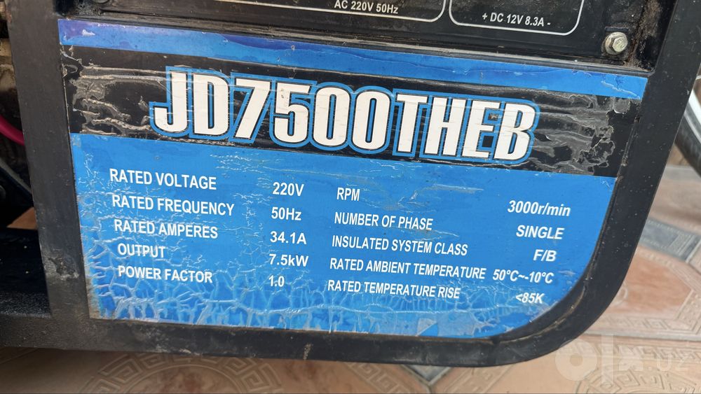 Divoj 7,5 kw li deyarli ishlatilmagan