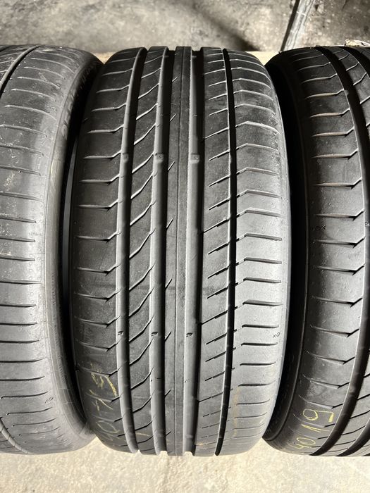 4 anvelope vara 255/35/19 + 225/40/19 , Continental !