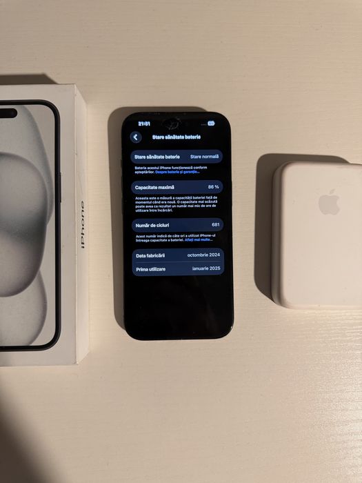 iPhone 15 128GB black!