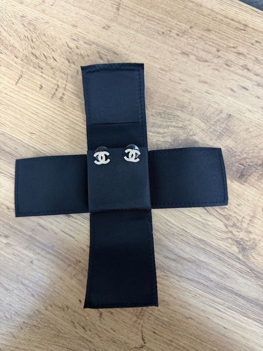 Серьги Шанель с упаковкой