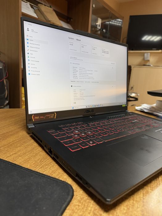 Asus Tuf 17 Ryzen 5 4050RTX