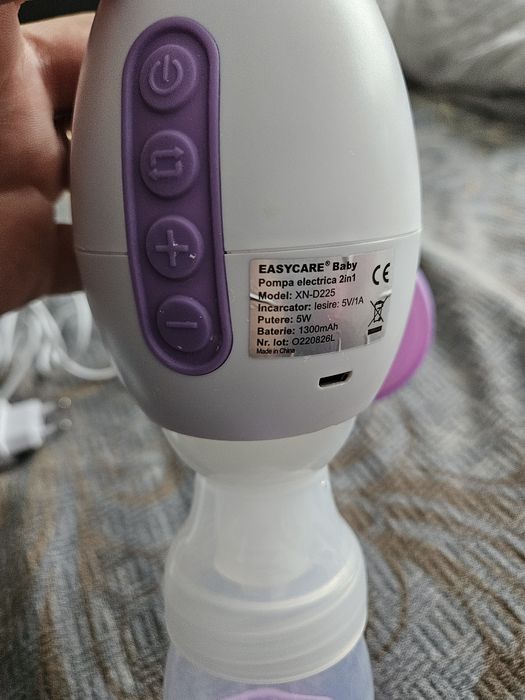 Pompa de san Easycare + pungi depozitare lapte