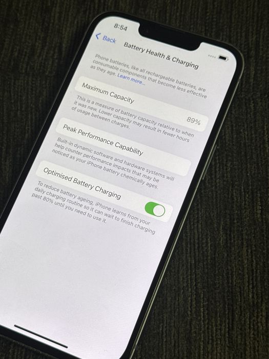 ***89% 128GB iPhone 14 A1 Гаранция 2027г. Blue / Син