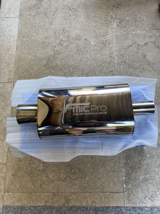 Toba intermediara  inox 76mm