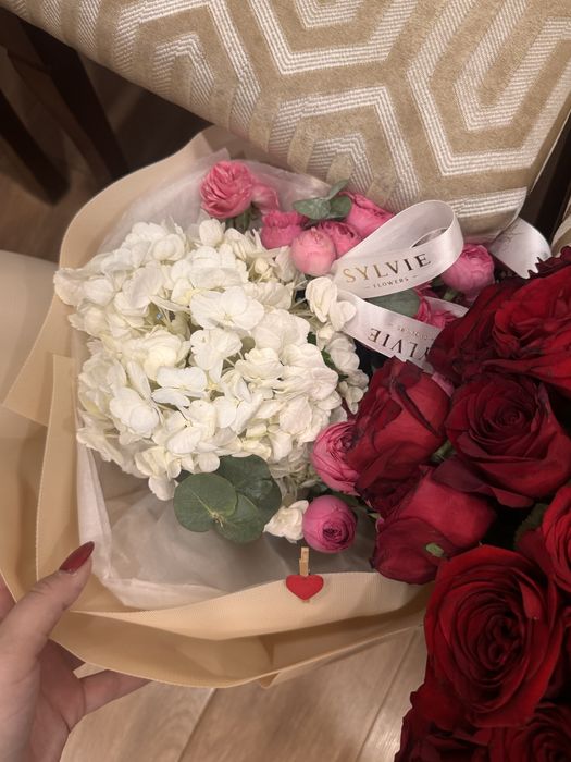 Букет красных роз | цветы