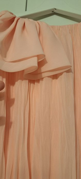 Rochie nașa vaporoasa lungă