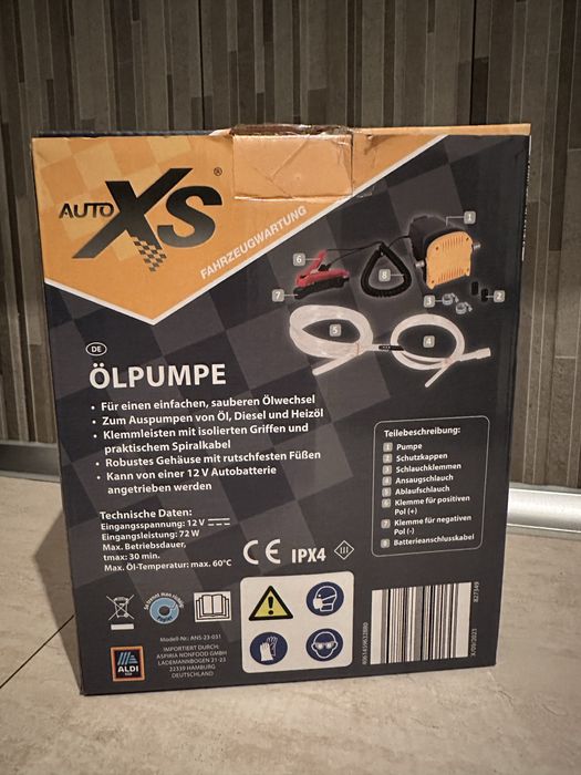 Електрическа помпа за масло и и гориво 12V