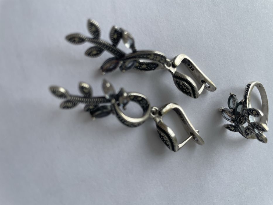 Комплект серебренный