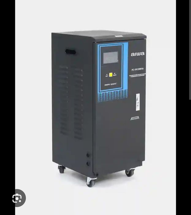 Мощный напольный стабилизатор AIWA D15VA (15 кВА) PC-SVC серии