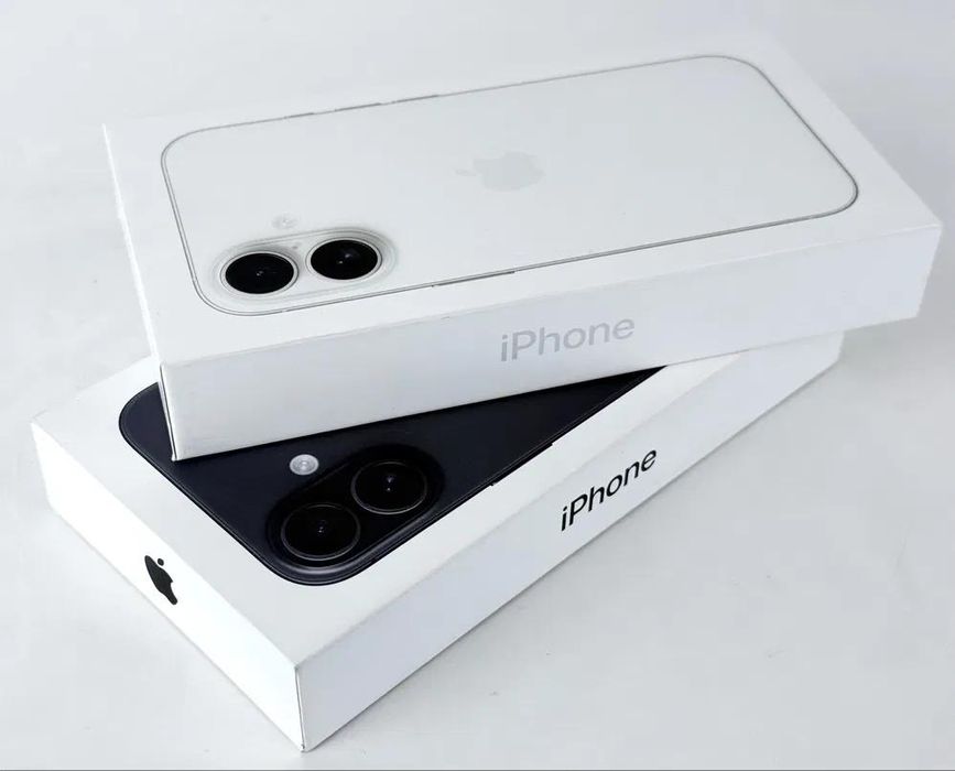 iPhone 16 - 128 GB , White & Black, sigilate