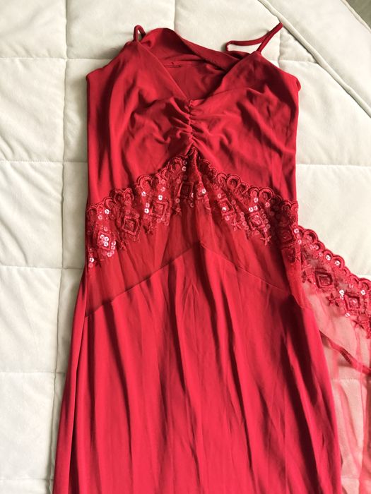 Длинное Красное Платье Новое