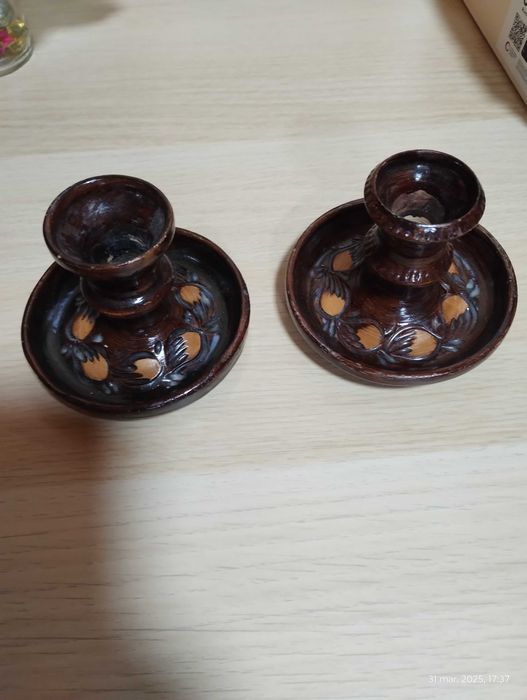 Sfeșnic  mic   rustic