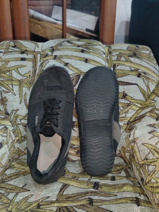 Кеды для спорта чёрные