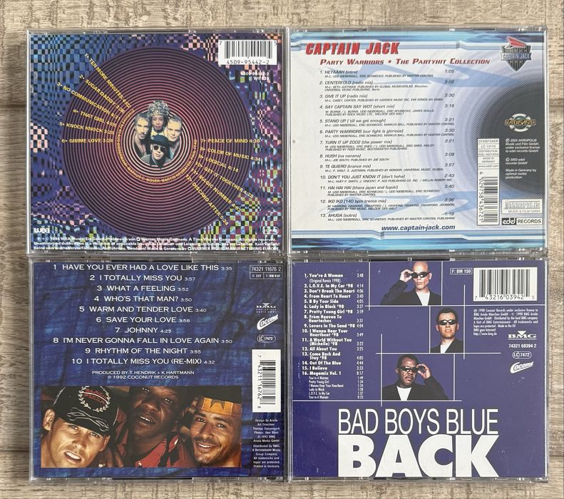 Pachet Eurodance 28 - E-rotic/Nana/Daft Punk/Cardenia/Bad Boys Blue