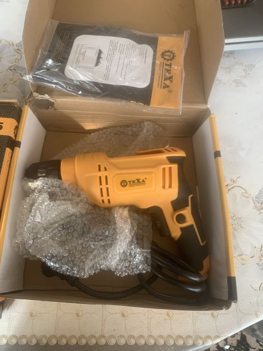 Дрель электрическая,промышленный фен