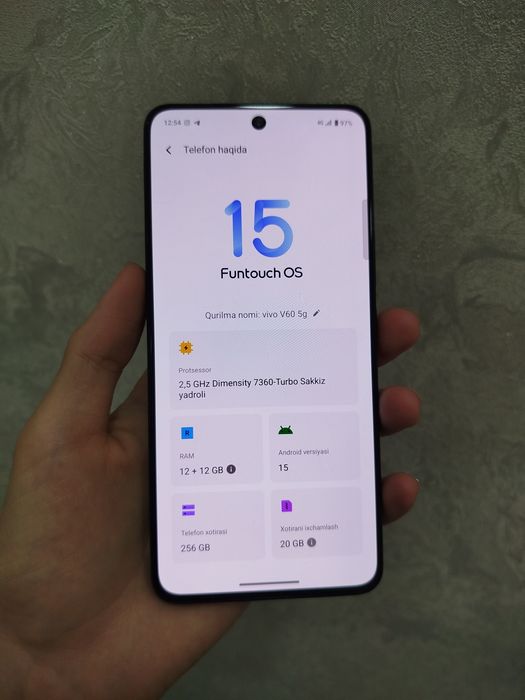 Vivo V60 Lite 5g sotiladi