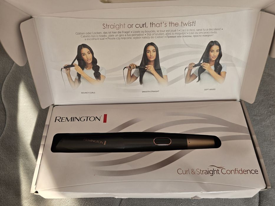 Преса за коса Remington S6606 curl and straight confidence