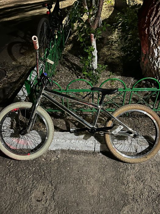 BMX, серебристый